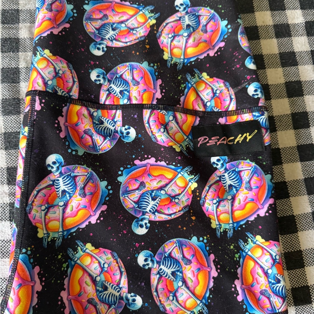 Skeleton Donut Floating Shorts